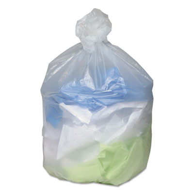 56 Gallon Coreless Rolled Can Liner</br>0.62 Mil (16 micron) - Cleaning Supplies